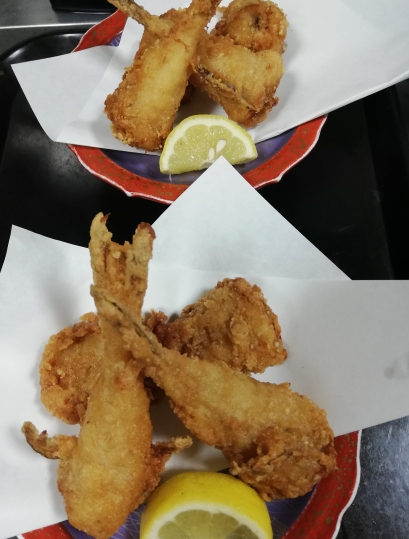ふぐの唐揚げ
