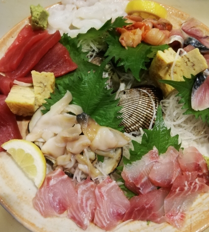 刺身6点盛り