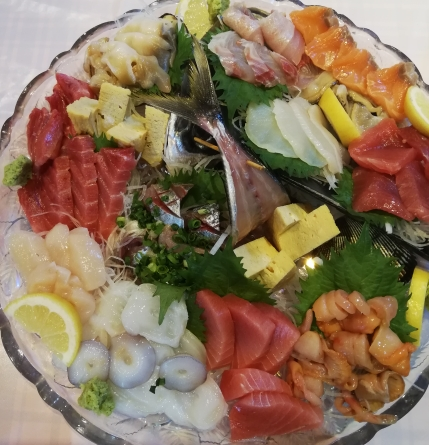 大将おまかせのお造り