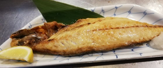 サバの文化干し焼き