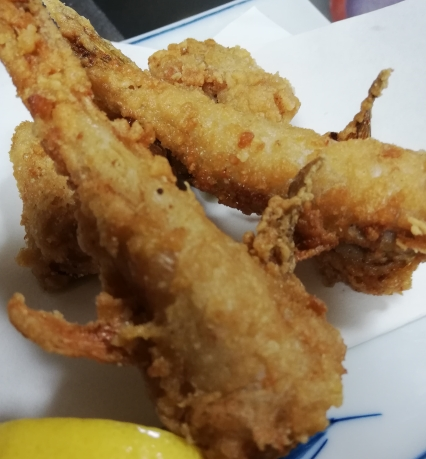ふぐの唐揚げ