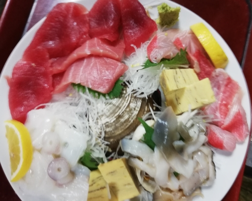 旬のお造り4点盛り
