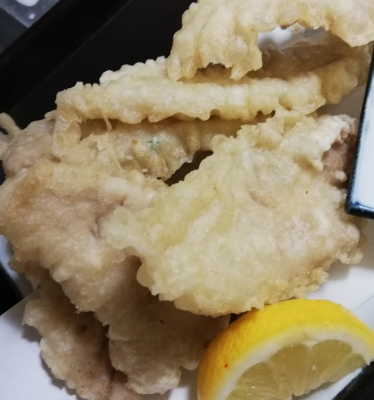 マグロの天ぷら