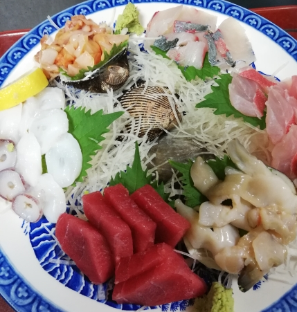 刺身6点盛り