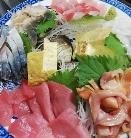 刺身6点盛り