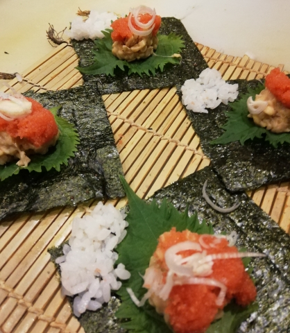 納豆磯辺揚げ
