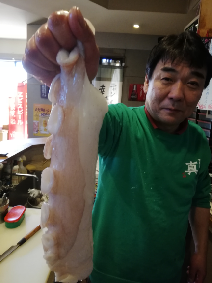 生の活タコ
