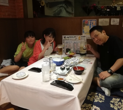 常連の仲良しファミリー