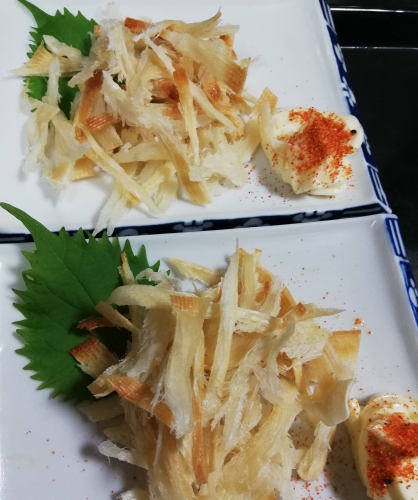 居酒屋メニュー(エイヒレ)