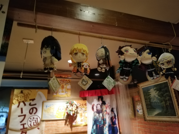 鬼殺隊のぬいぐるみ