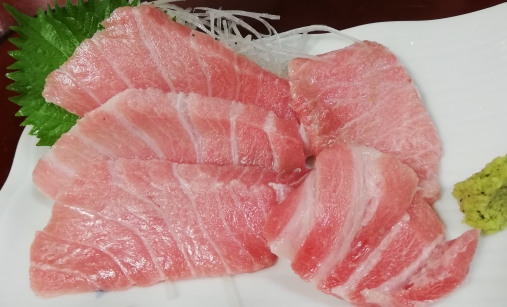 マグロトロ刺